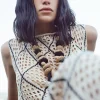 Liviana conti Collana Rafia Bicolo-Donna Borse E Accessori