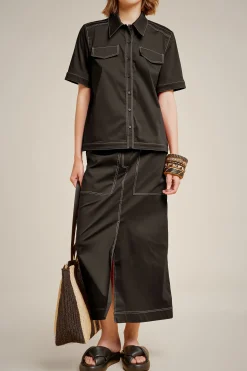 Liviana conti Gonna 5 Tasche-Donna Pantaloni E Gonne