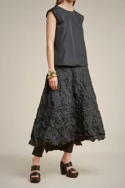 Liviana conti Gonna Taffeta'-Donna Pantaloni E Gonne