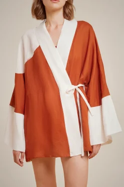 Liviana conti Kimono Corto-Donna Top Camicie E Maglie