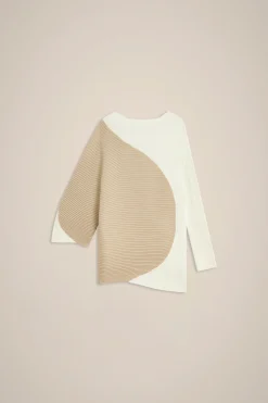 Liviana conti Maglia A Coste-Donna Top Camicie E Maglie
