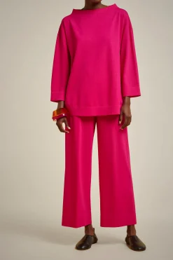 Liviana conti Maglia Bordi Double-Donna Top Camicie E Maglie