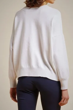 Liviana conti Maglia Over Front/Ba-Donna Top Camicie E Maglie