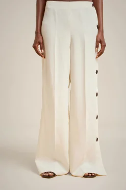 Liviana conti Pantalone Bottoni-Donna Pantaloni E Gonne