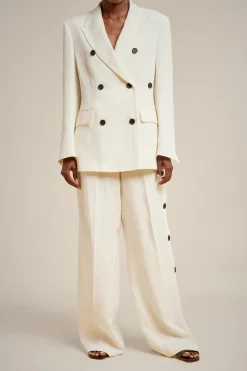 Liviana conti Pantalone Bottoni-Donna Pantaloni E Gonne