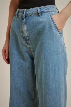 Liviana conti Straight Fit Denim-Donna Pantaloni E Gonne