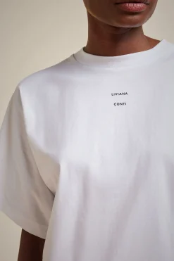 Liviana conti T-Shirt-Donna Top Camicie E Maglie