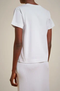 Liviana conti T-Shirt Borchie-Donna Top Camicie E Maglie