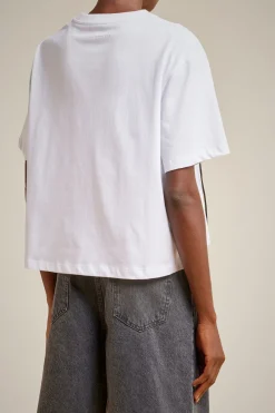 Liviana conti T-Shirt Ricamo-Donna Top Camicie E Maglie